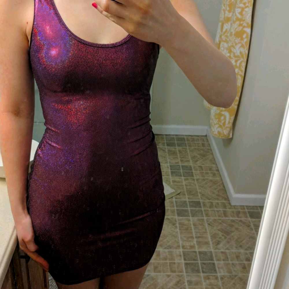 American Apparel Bodycon Shimmery Dress